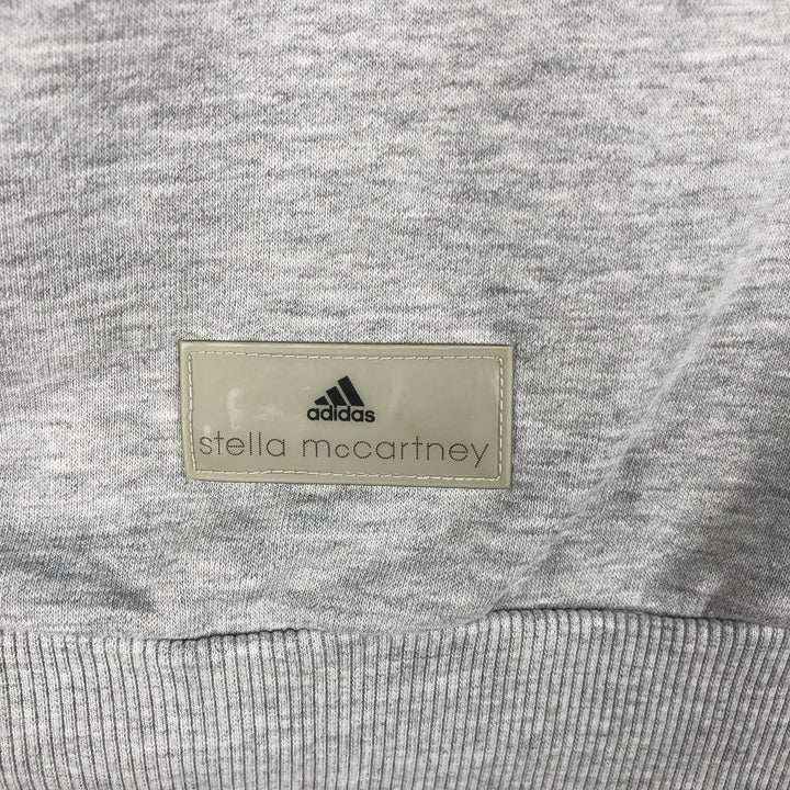 Adidas x Stella McCartney full-zip sweatshirt, women's size S (approx.) cotton gray type Vintage Second Hand