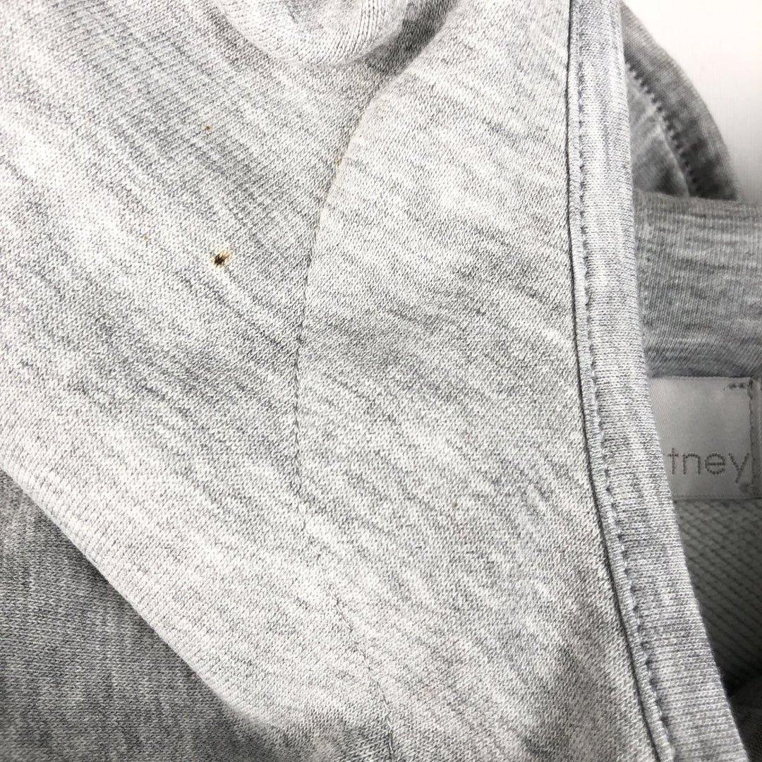 Adidas x Stella McCartney full-zip sweatshirt, women's size S (approx.) cotton gray type Vintage Second Hand