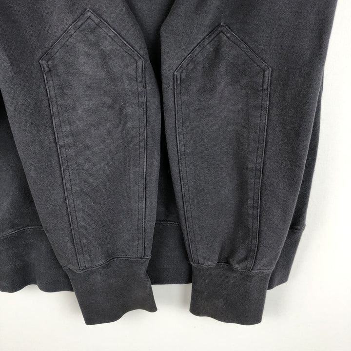 AMERICAN GIANT Full-Zip Sweatshirt, Made in USA, Men's Size L (approx.) cotton Charcoal Vintage Second Hand