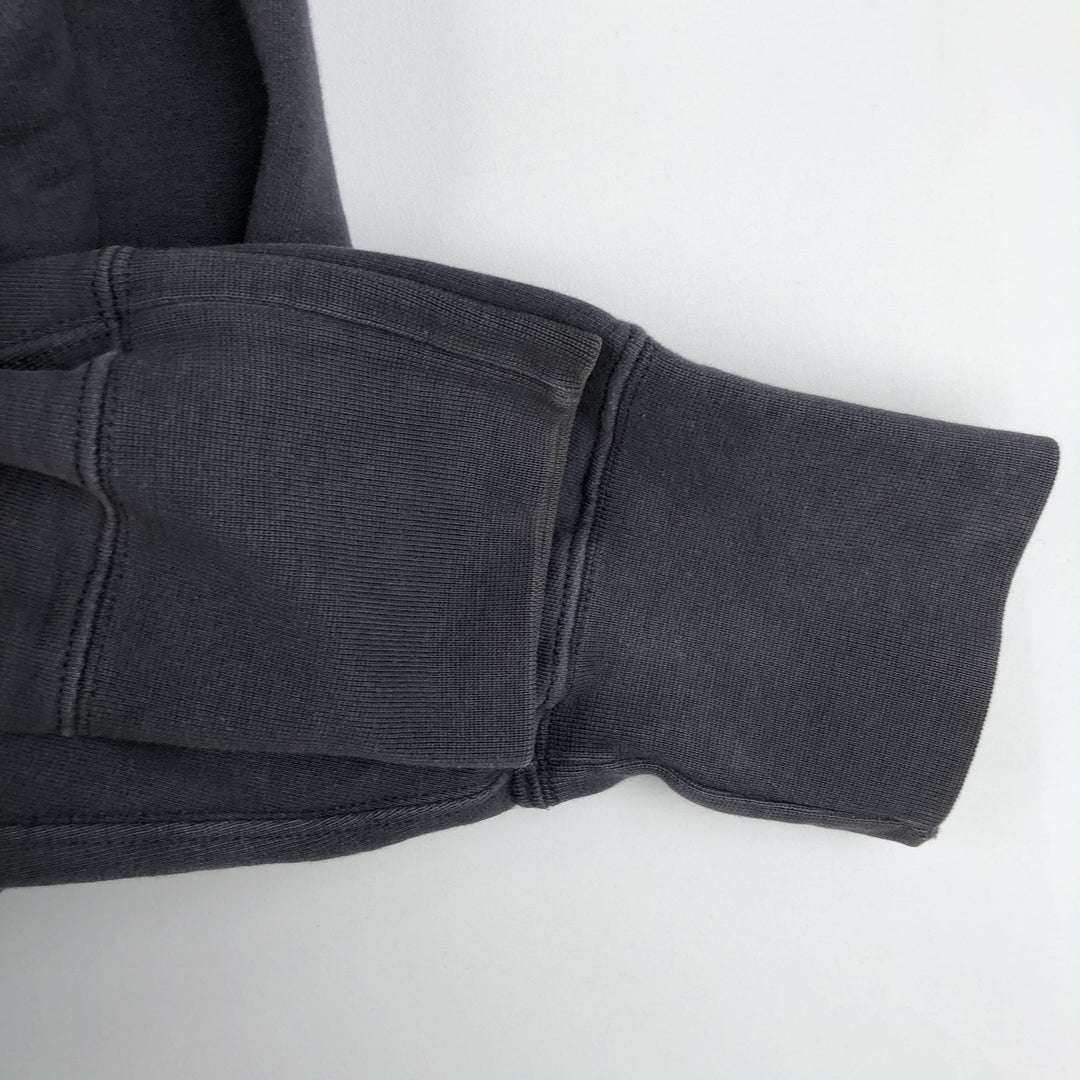 AMERICAN GIANT Full-Zip Sweatshirt, Made in USA, Men's Size L (approx.) cotton Charcoal Vintage Second Hand