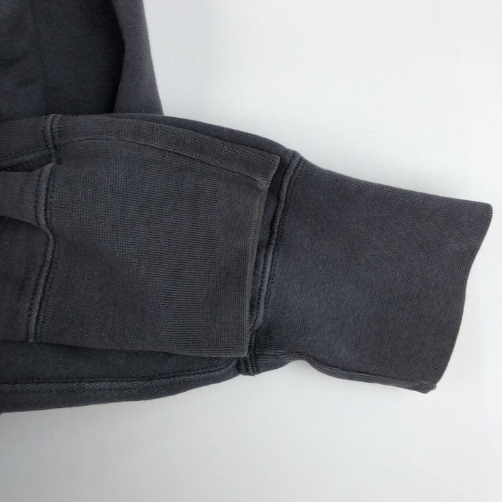 AMERICAN GIANT Full-Zip Sweatshirt, Made in USA, Men's Size L (approx.) cotton Charcoal Vintage Second Hand