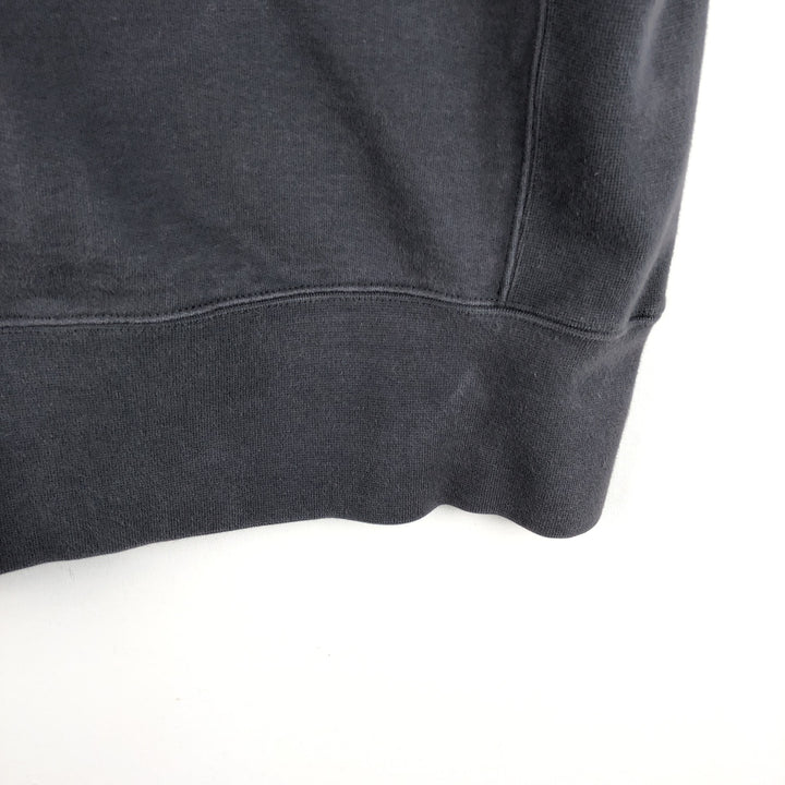 AMERICAN GIANT Full-Zip Sweatshirt, Made in USA, Men's Size L (approx.) cotton Charcoal Vintage Second Hand