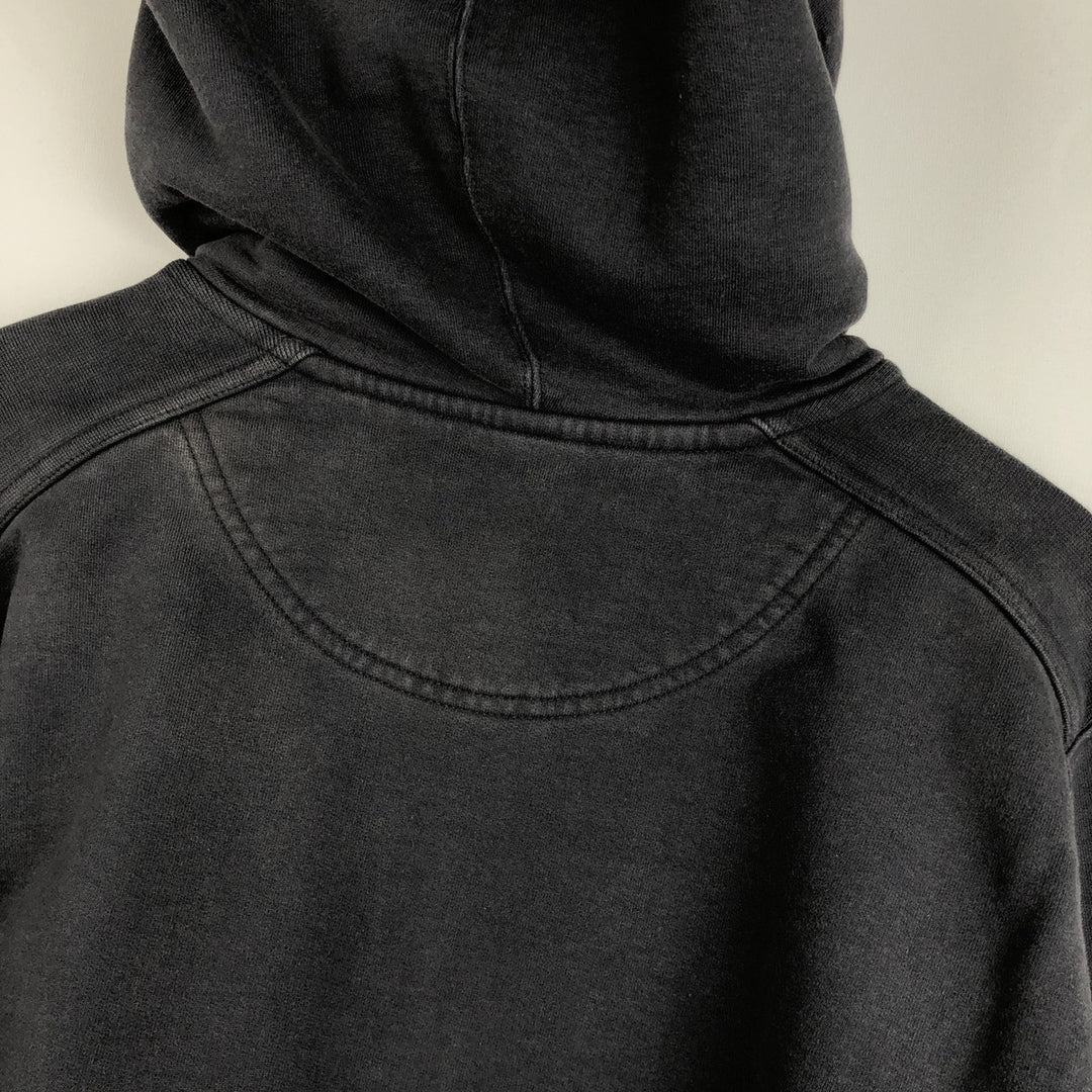 AMERICAN GIANT Full-Zip Sweatshirt, Made in USA, Men's Size L (approx.) cotton Charcoal Vintage Second Hand