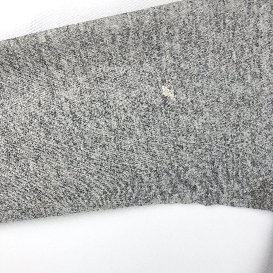 80'S TULTEX Full-Zip Sweatshirt, Made in USA, Women's Size M (Equivalent), Vintage acrylic gray type Vintage Second Hand