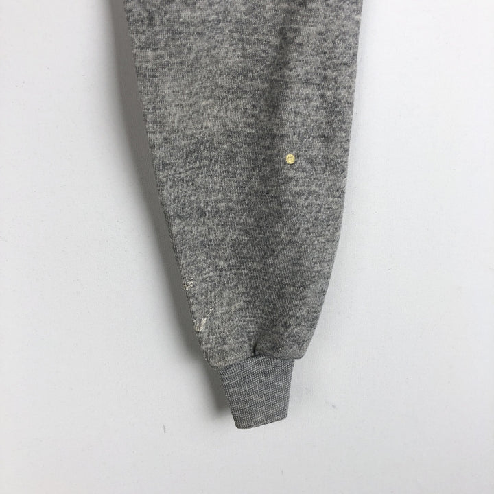 80'S TULTEX Full-Zip Sweatshirt, Made in USA, Women's Size M (Equivalent), Vintage acrylic gray type Vintage Second Hand