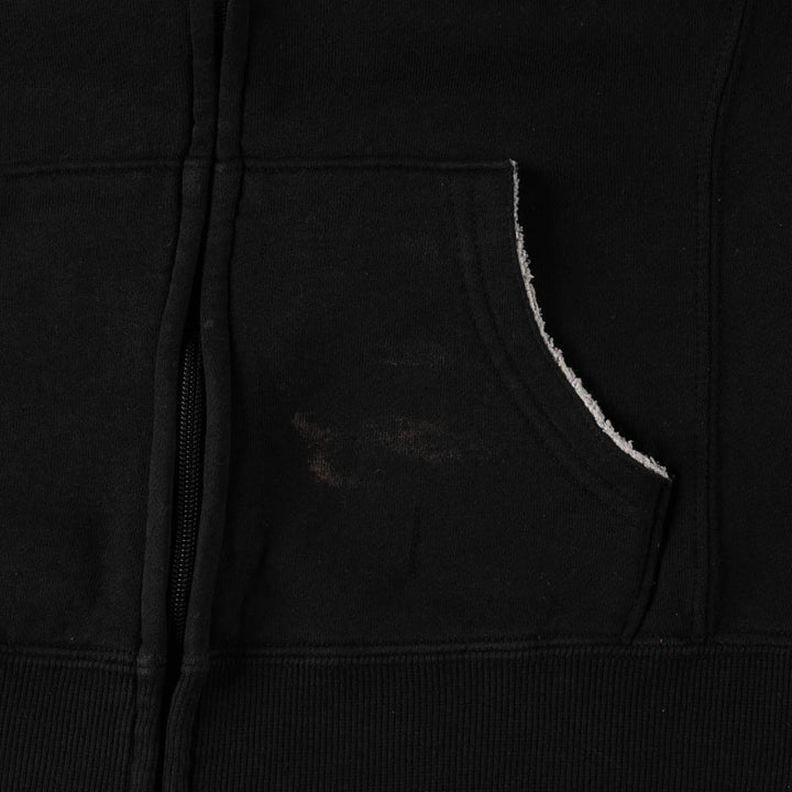 Harley-Davidson Motorcycle Sweat Full-Zip Hoodie, Women's Size S (approx.) cotton black type Vintage Second Hand