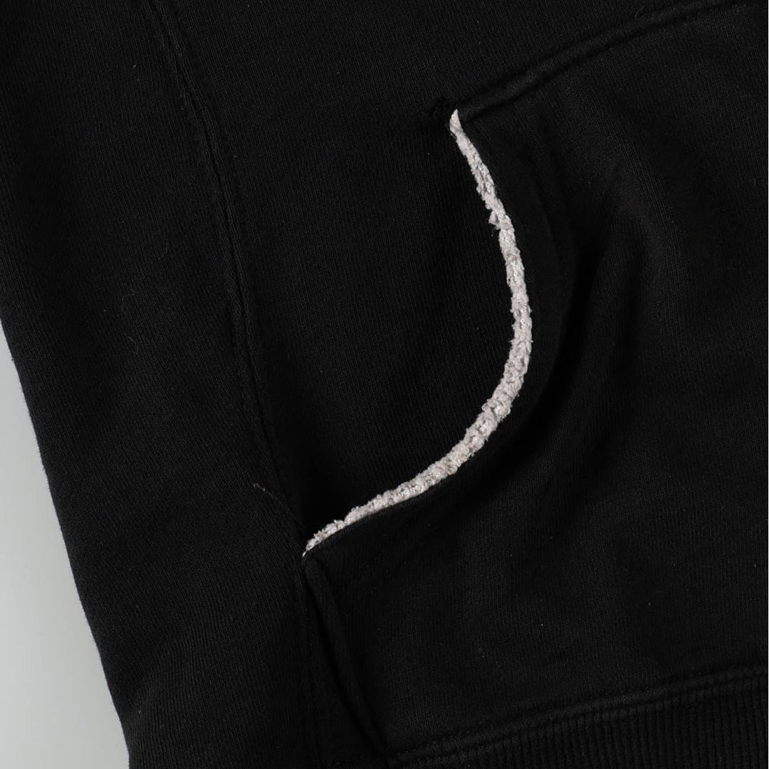 Harley-Davidson Motorcycle Sweat Full-Zip Hoodie, Women's Size S (approx.) cotton black type Vintage Second Hand