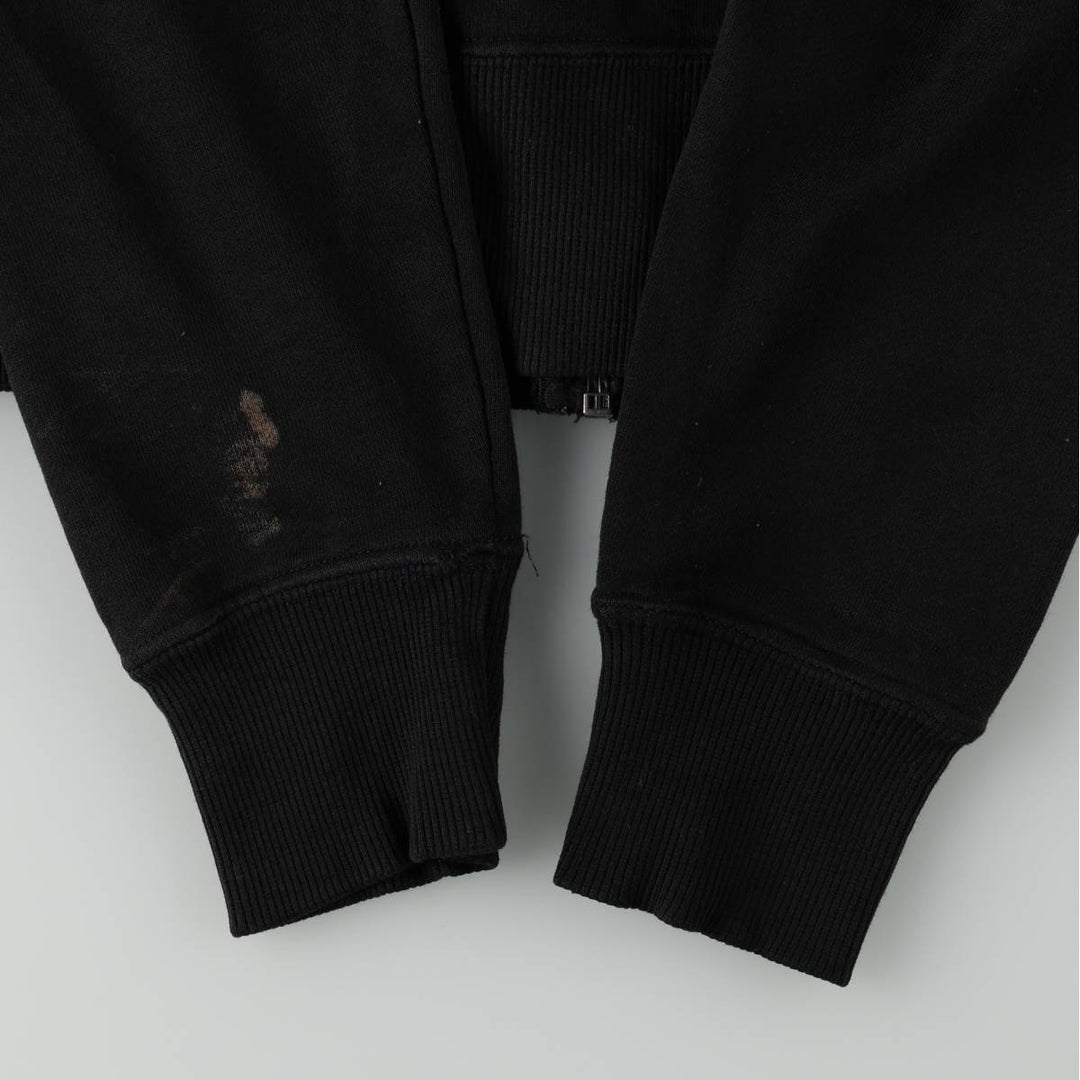 Harley-Davidson Motorcycle Sweat Full-Zip Hoodie, Women's Size S (approx.) cotton black type Vintage Second Hand