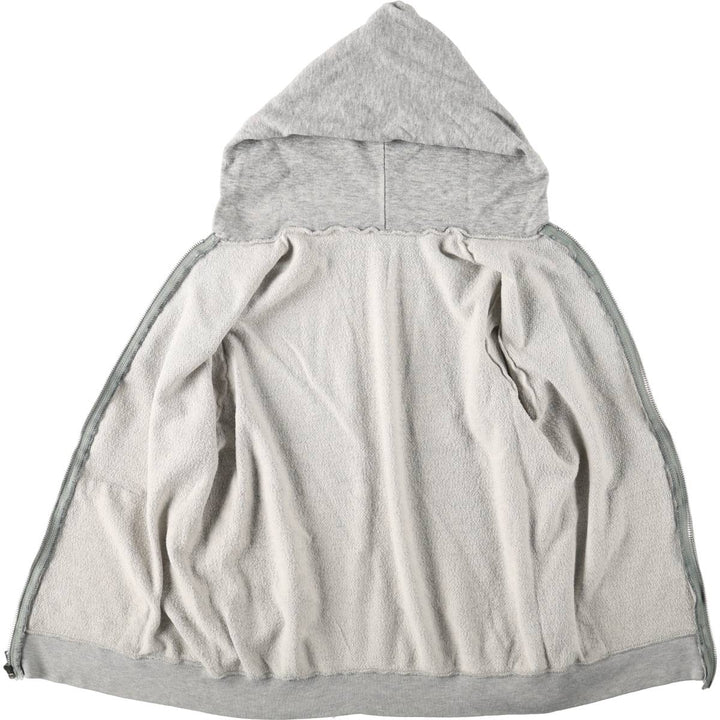 McGREGOR Sweat Full-Zip Hoodie, Women's Size S (approx.) unclear gray type Vintage Second Hand