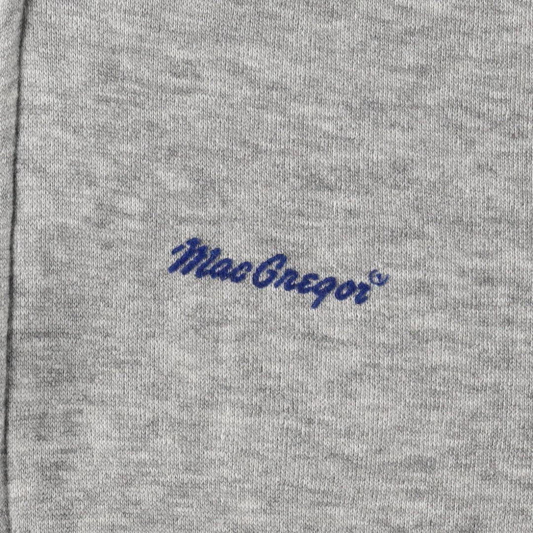 McGREGOR Sweat Full-Zip Hoodie, Women's Size S (approx.) unclear gray type Vintage Second Hand