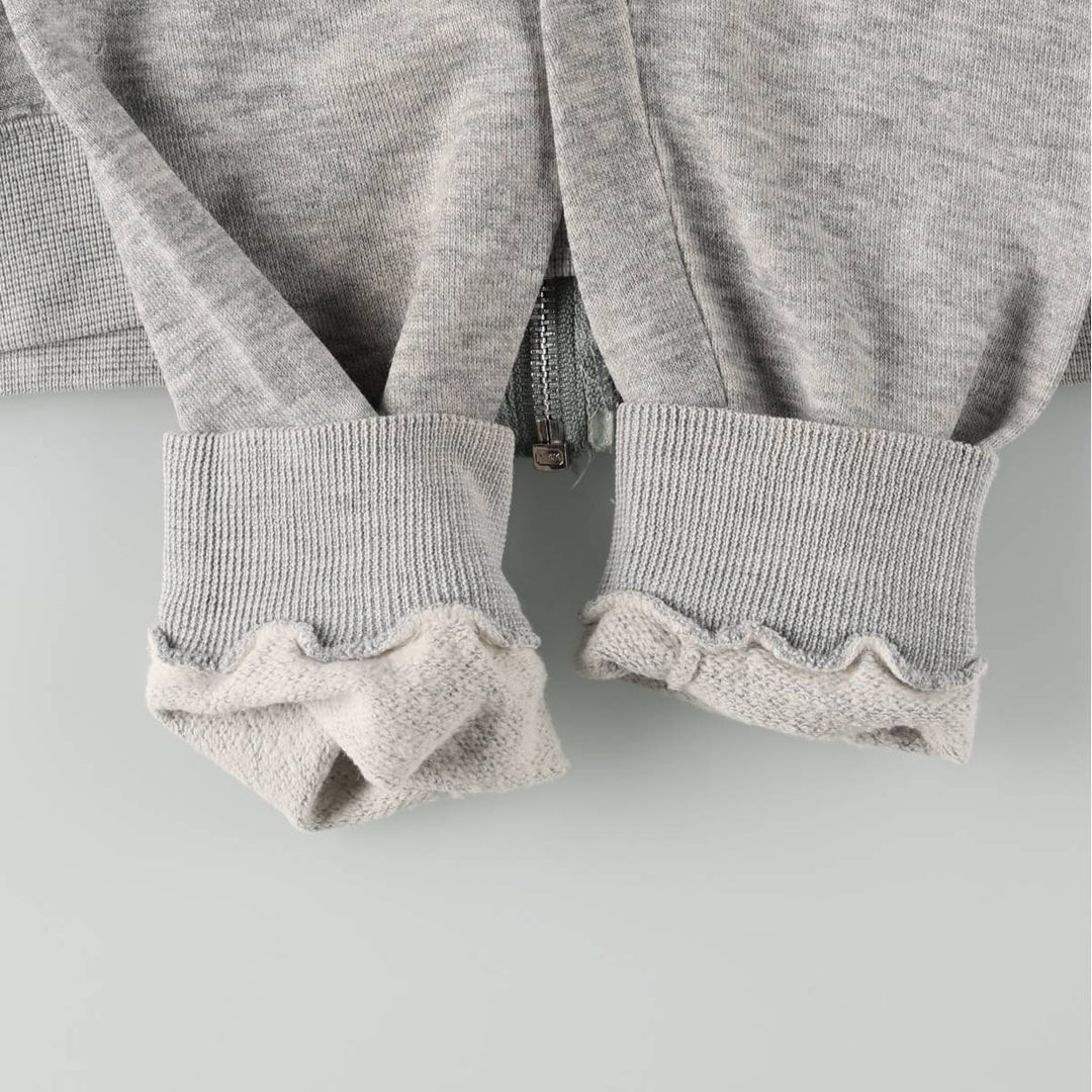 McGREGOR Sweat Full-Zip Hoodie, Women's Size S (approx.) unclear gray type Vintage Second Hand