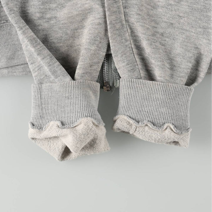 McGREGOR Sweat Full-Zip Hoodie, Women's Size S (approx.) unclear gray type Vintage Second Hand