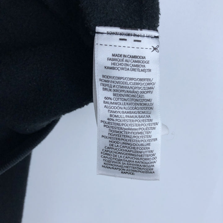 Ralph Lauren POLO RALPH LAUREN Sweat Full-Zip Hoodie, Women's Size XL (approx.) cotton black type Vintage Second Hand