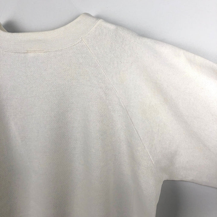 80'S TRENCH Minnesota Vikings Logo Sweatshirt, Made in USA, Men's Size M (approx.), Vintage polyester white type Vintage Second Hand