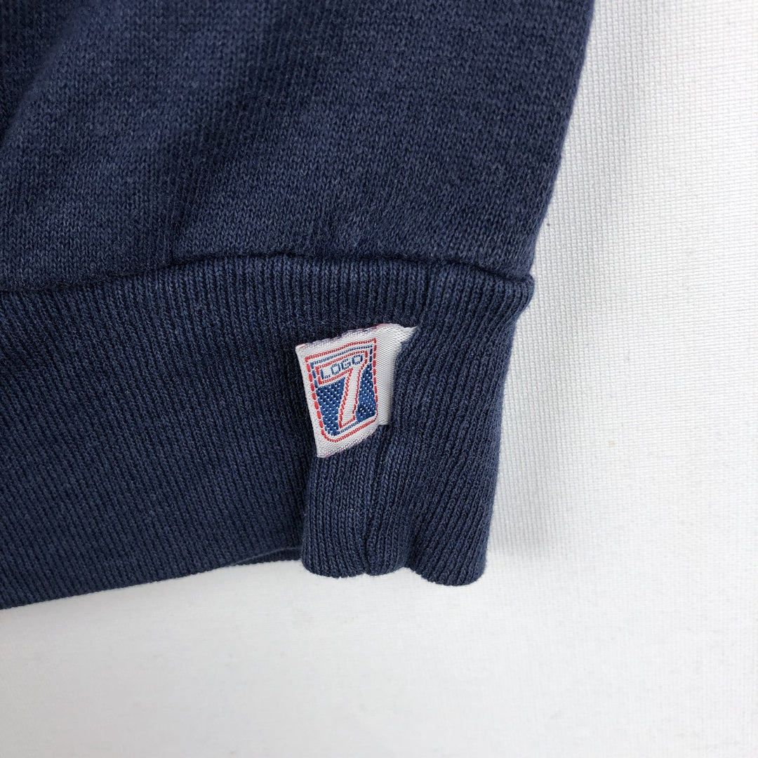90'S Logo Seven NFL Chicago Bears Logo Sweatshirt, Made in USA, Women's Size M (approx.) cotton navy blue type Vintage Second Hand