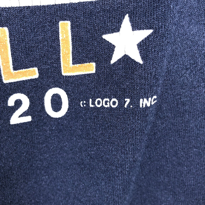 90'S Logo Seven NFL Chicago Bears Logo Sweatshirt, Made in USA, Women's Size M (approx.) cotton navy blue type Vintage Second Hand