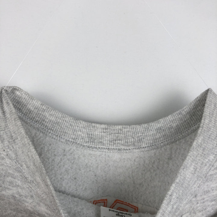 90'S Tultex Miami Dolphins Logo Sweatshirt, Women's Size L (approx.), Vintage cotton gray type Vintage Second Hand