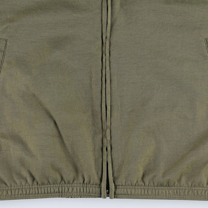 NEW YORK and COMPANY Hooded Warm-Up Vest, Women's Size XS polyester Khaki type Vintage Second Hand