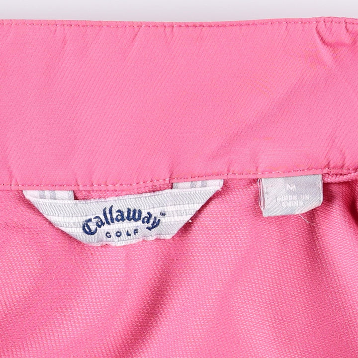 Callaway GOLF Warm-up Vest, Women's Size M (equivalent) polyester pink type Vintage Second Hand