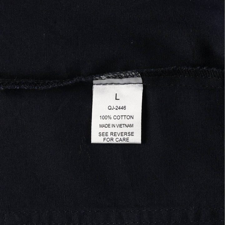 ZENANA OUTFITTERS Hoodie Vest, Women's Size L (approx.) cotton navy blue type Vintage Second Hand
