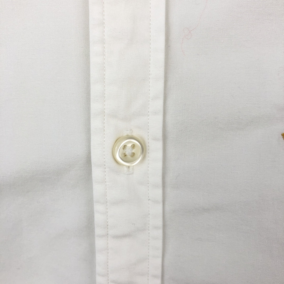 Ralph Lauren RALPH LAUREN SPORT 3/4 Sleeve Cotton Shirt, Women's Size XL (approx.) cotton white type Vintage Second Hand