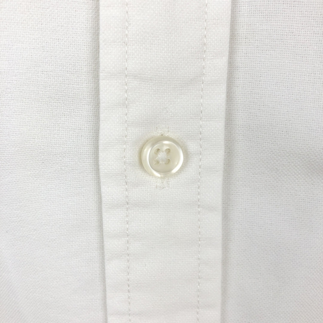 Ralph Lauren RALPH LAUREN SPORT Long-Sleeve Cotton Shirt, Women's Size L (approx.) cotton white type Vintage Second Hand