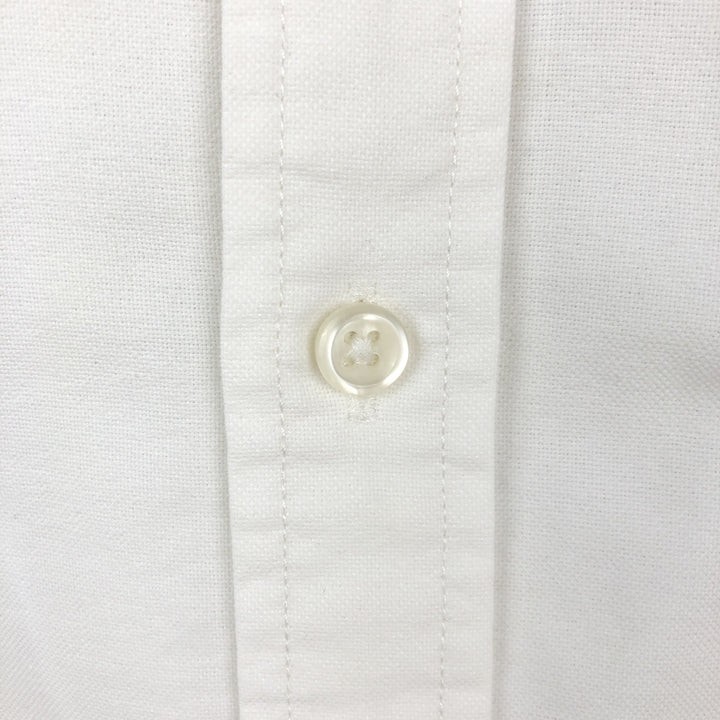 Ralph Lauren RALPH LAUREN SPORT Long-Sleeve Cotton Shirt, Women's Size L (approx.) cotton white type Vintage Second Hand