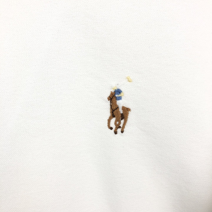 Ralph Lauren long sleeve button down shirt, women's size S cotton white type Vintage Second Hand