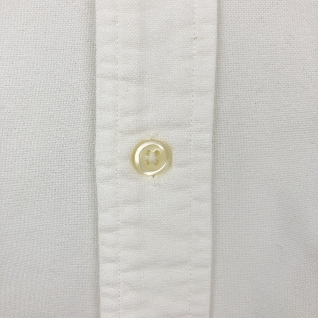 Ralph Lauren long sleeve button down shirt, women's size S cotton white type Vintage Second Hand