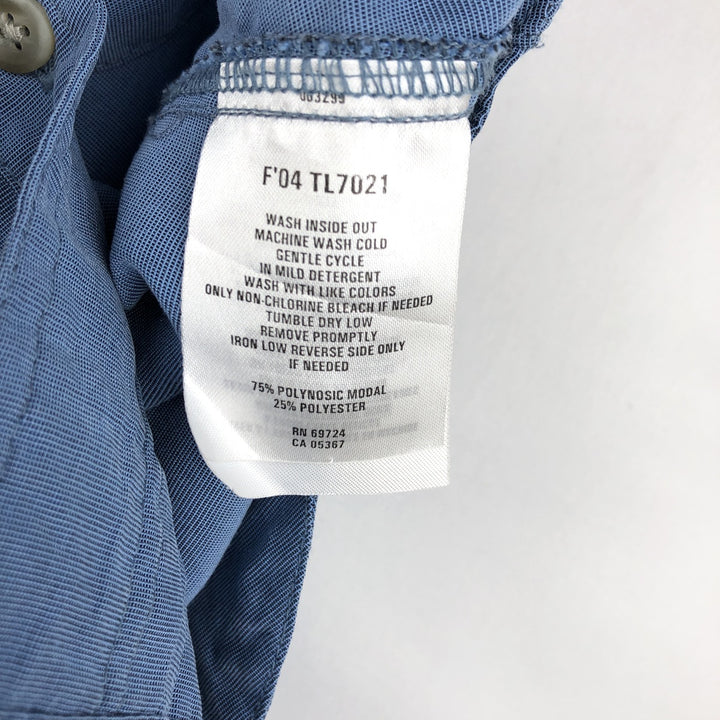 Columbia GRT Long-Sleeve Shirt, Women's Size M (approx.) others blue type Vintage Second Hand