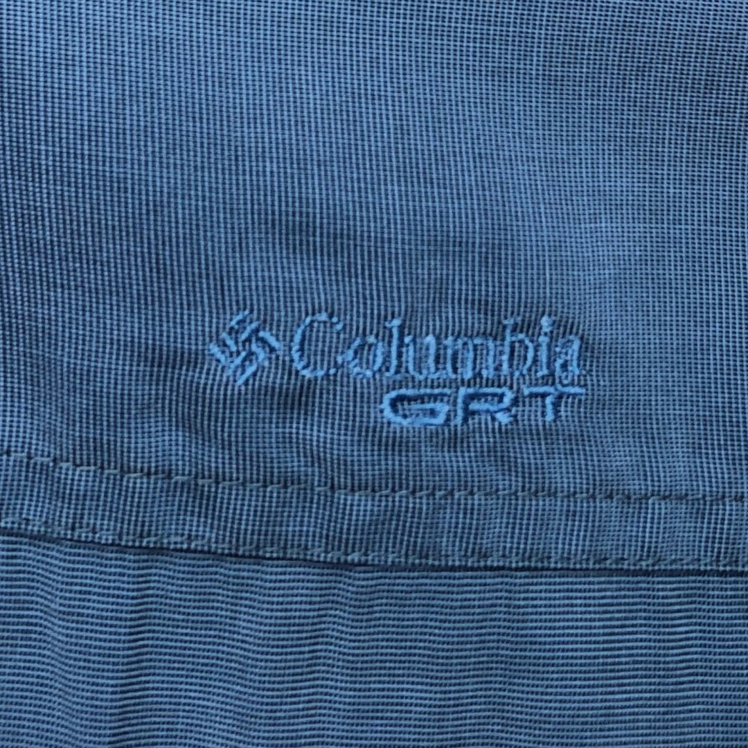 Columbia GRT Long-Sleeve Shirt, Women's Size M (approx.) others blue type Vintage Second Hand