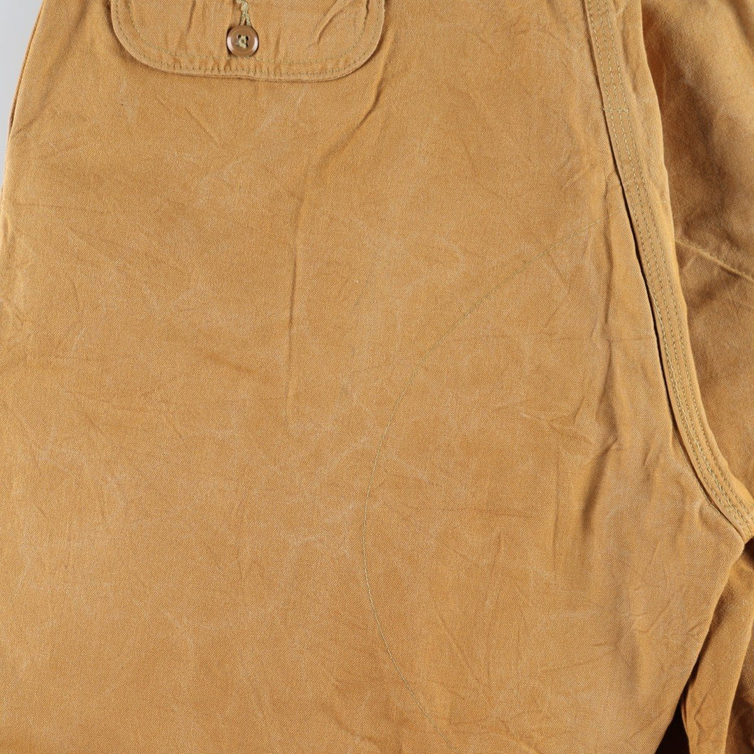1950'S Western Auto Supply Revelation Duck Hunting Pants, Men's Size W36 (approx.), Vintage cotton Khaki type beige Vintage Second Hand
