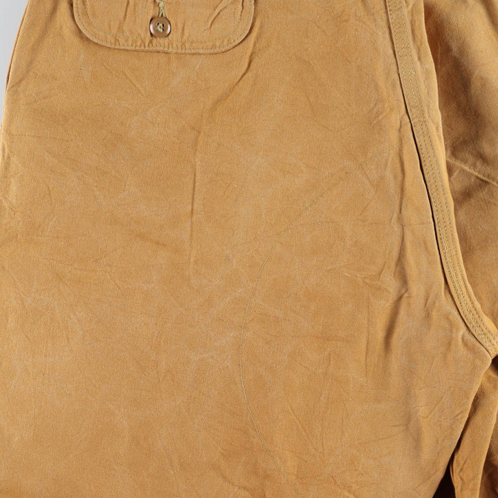 1950'S Western Auto Supply Revelation Duck Hunting Pants, Men's Size W36 (approx.), Vintage cotton Khaki type beige Vintage Second Hand