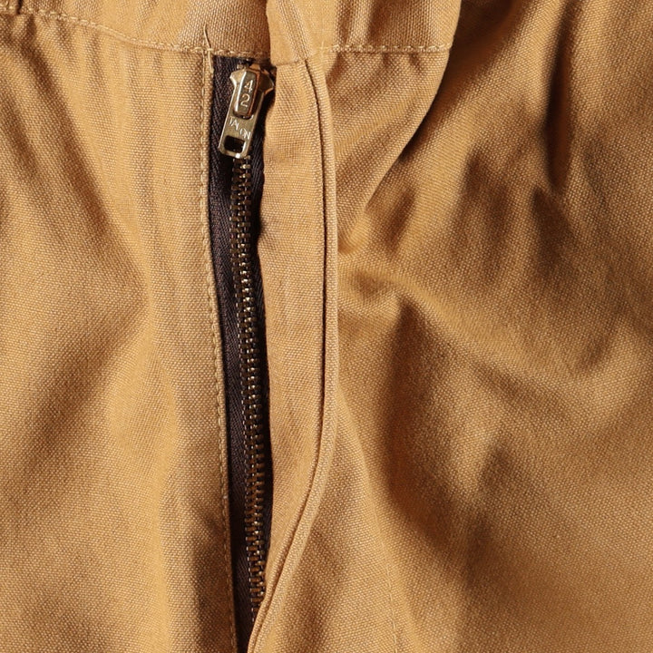 ~1980'S Spiegel Double Knee Duck Hunting Pants, Made in USA, Men's W35 (approx.), Vintage cotton Khaki type beige Vintage Second Hand