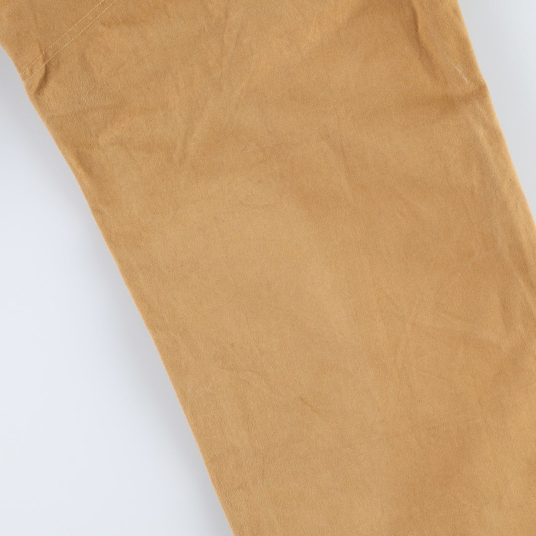 ~1980'S Spiegel Double Knee Duck Hunting Pants, Made in USA, Men's W35 (approx.), Vintage cotton Khaki type beige Vintage Second Hand