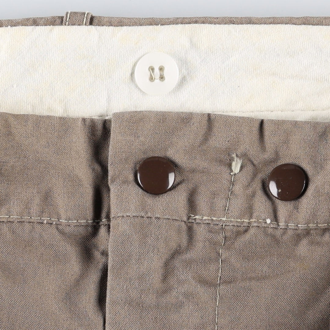 1960'S Red Head Hunting Pants, Men's Size W35 (approx.), Vintage unclear Khaki type beige Vintage Second Hand