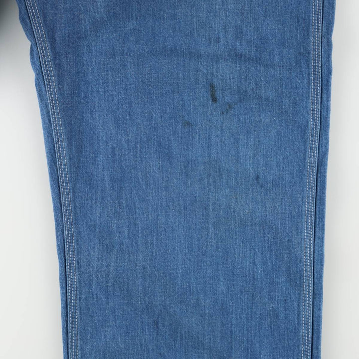 Sears denim overalls, men's size W42 (approx.) cotton Blue type light blue Vintage Second Hand