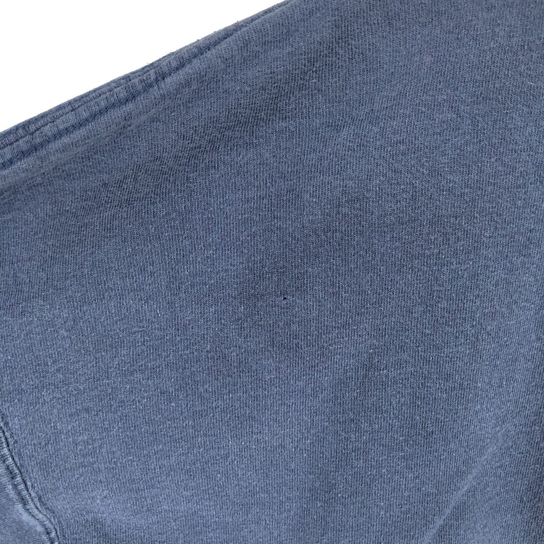 Carhartt plain short-sleeved t-shirt with a single logo pocket, men's size XXXL equivalent. cotton blue type Vintage Second Hand