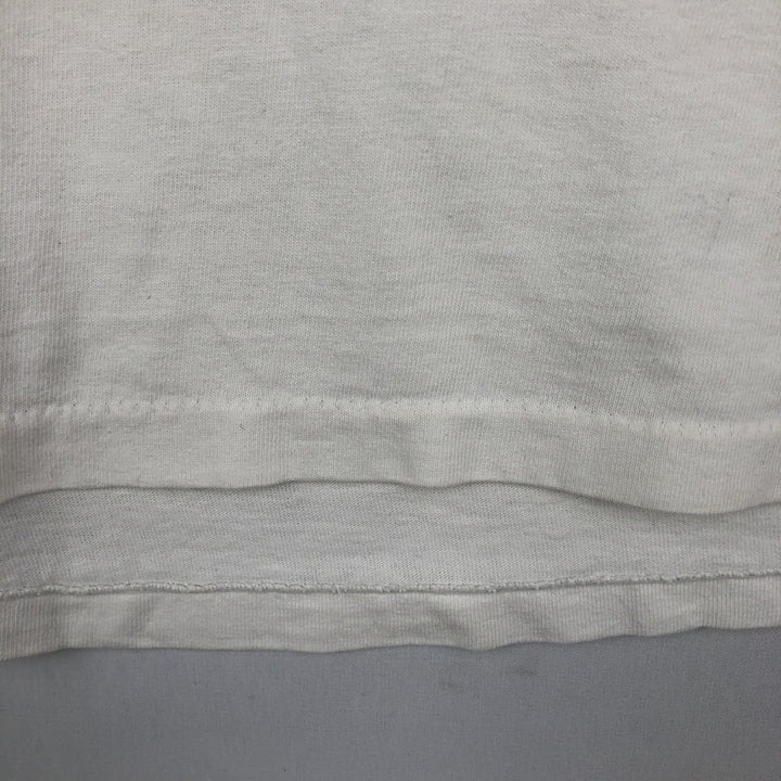 90'S Hanes Heavyweight Gorilla Pattern Animal T-Shirt, Made in USA, Men's XL equivalent, Vintage cotton white type Vintage Second Hand