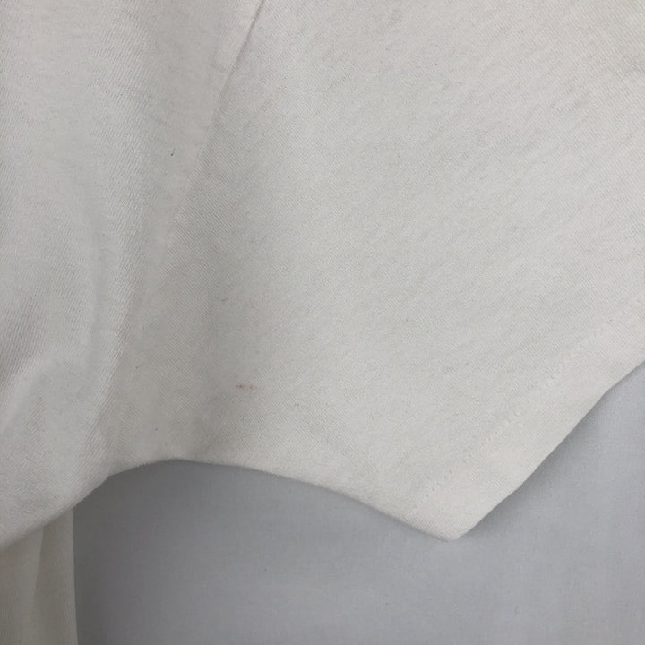 90'S Hanes Heavyweight Gorilla Pattern Animal T-Shirt, Made in USA, Men's XL equivalent, Vintage cotton white type Vintage Second Hand