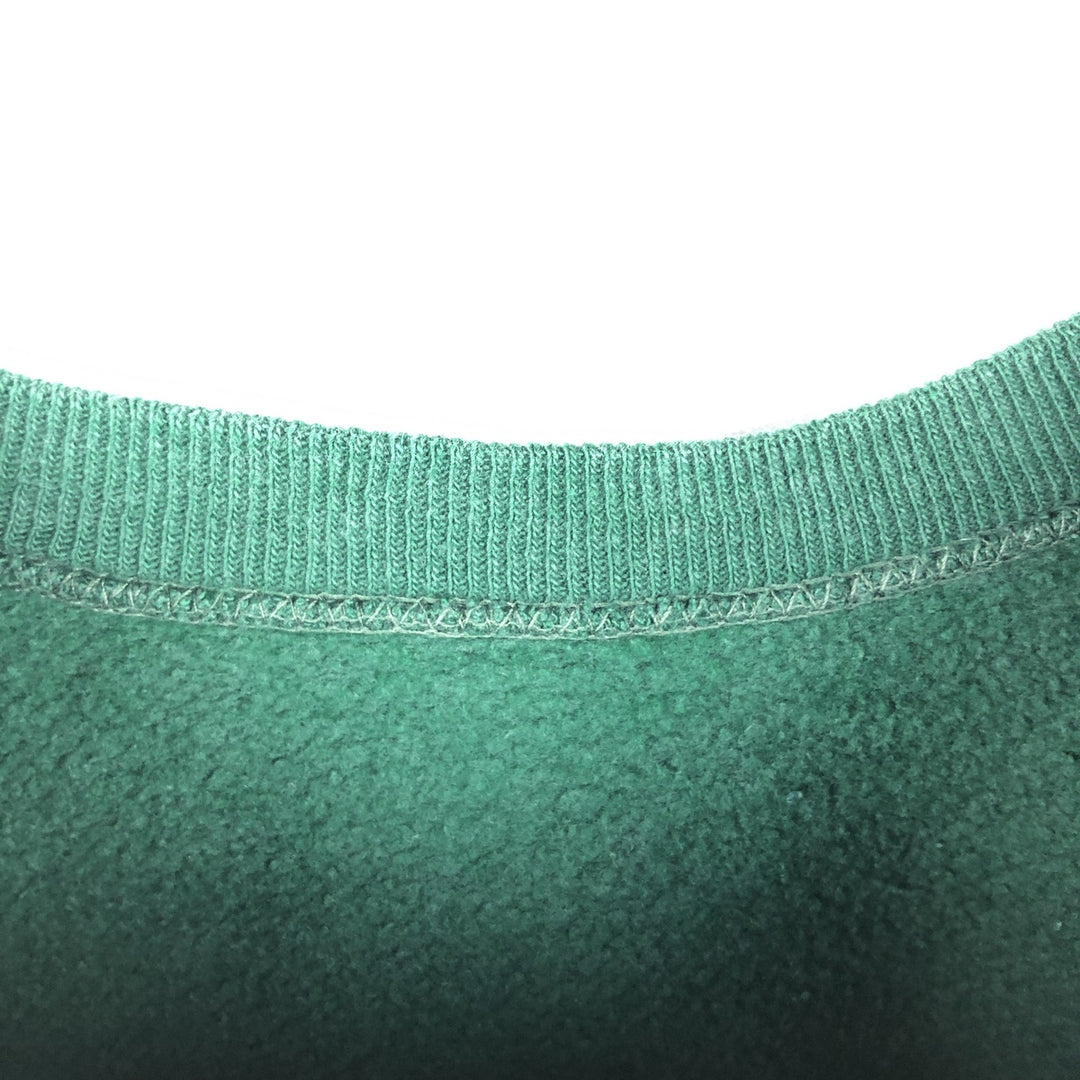 Plain blank sweatshirt, men's size L unclear green type Vintage Second Hand