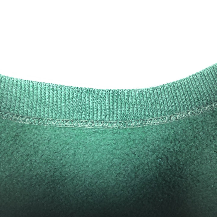 Plain blank sweatshirt, men's size L unclear green type Vintage Second Hand