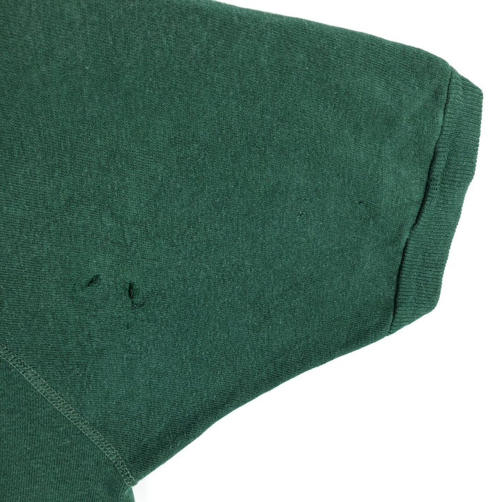 Plain blank sweatshirt, men's size L unclear green type Vintage Second Hand