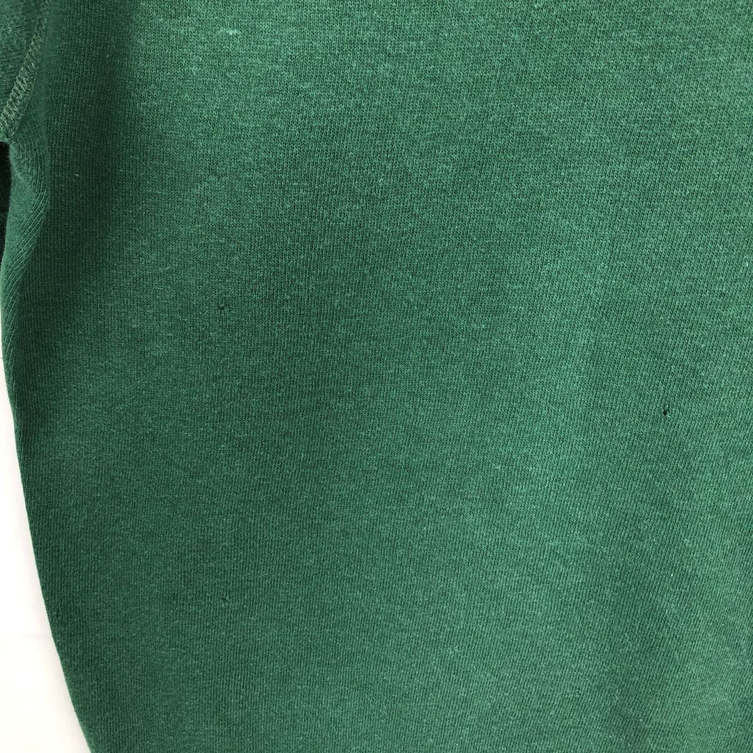 Plain blank sweatshirt, men's size L unclear green type Vintage Second Hand