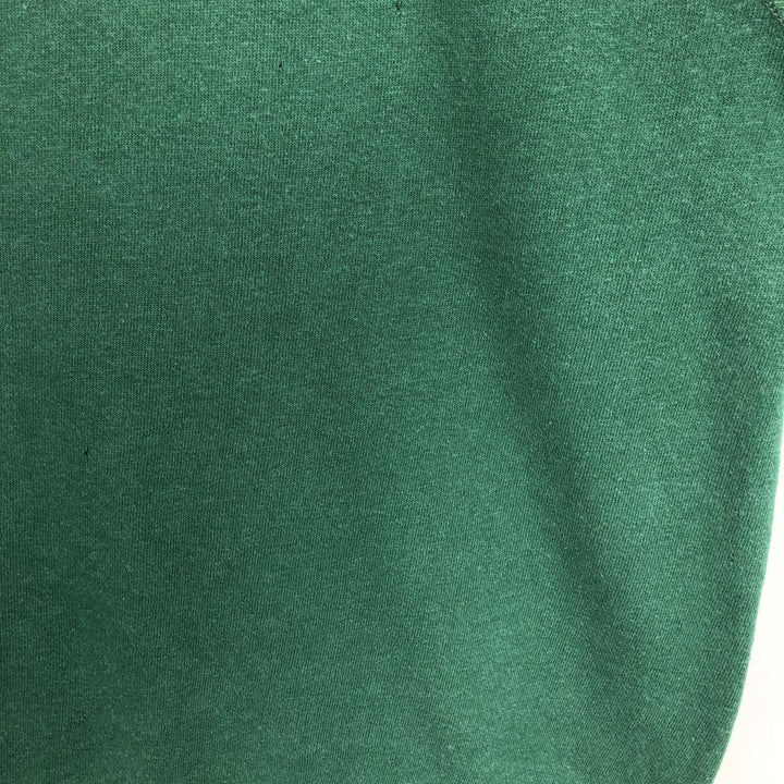 Plain blank sweatshirt, men's size L unclear green type Vintage Second Hand