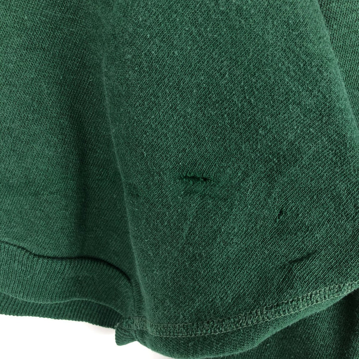 Plain blank sweatshirt, men's size L unclear green type Vintage Second Hand