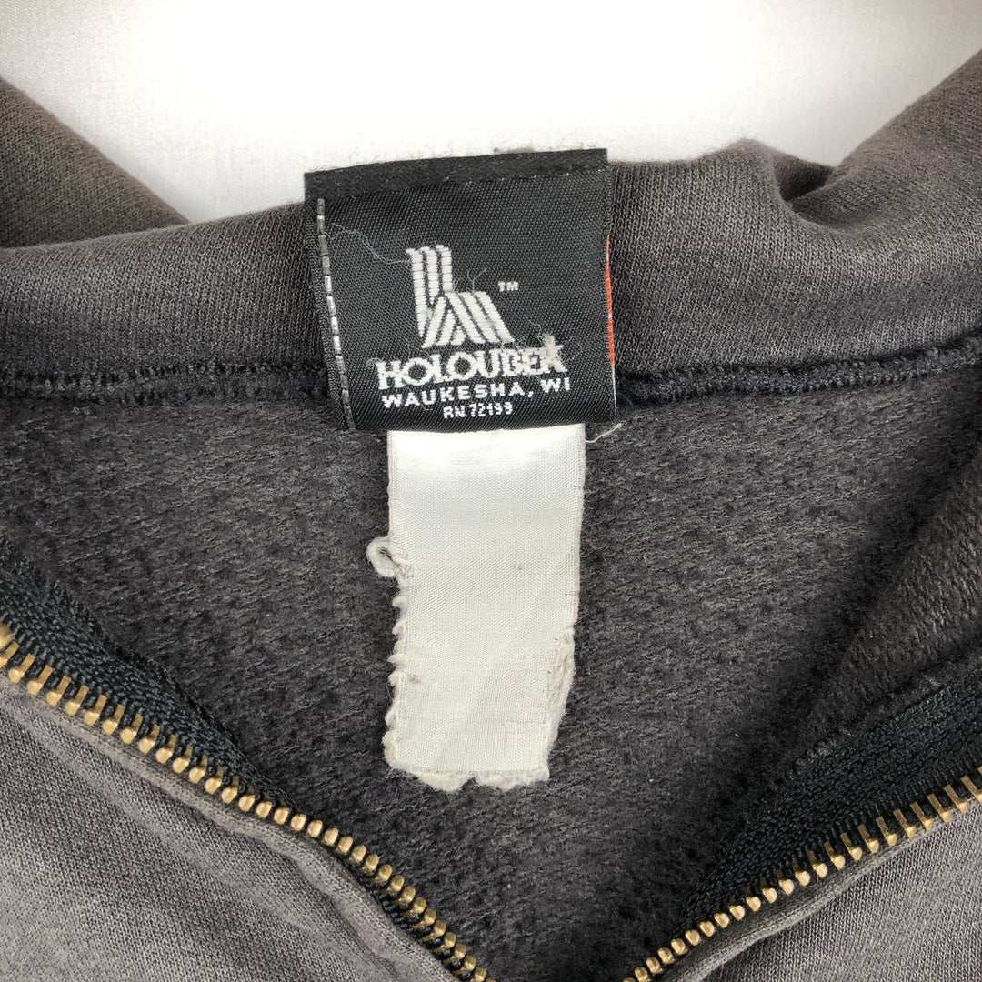 2000'S Harley-Davidson Full-Zip Hoodie, Men's Size Medium unclear Charcoal Vintage Second Hand