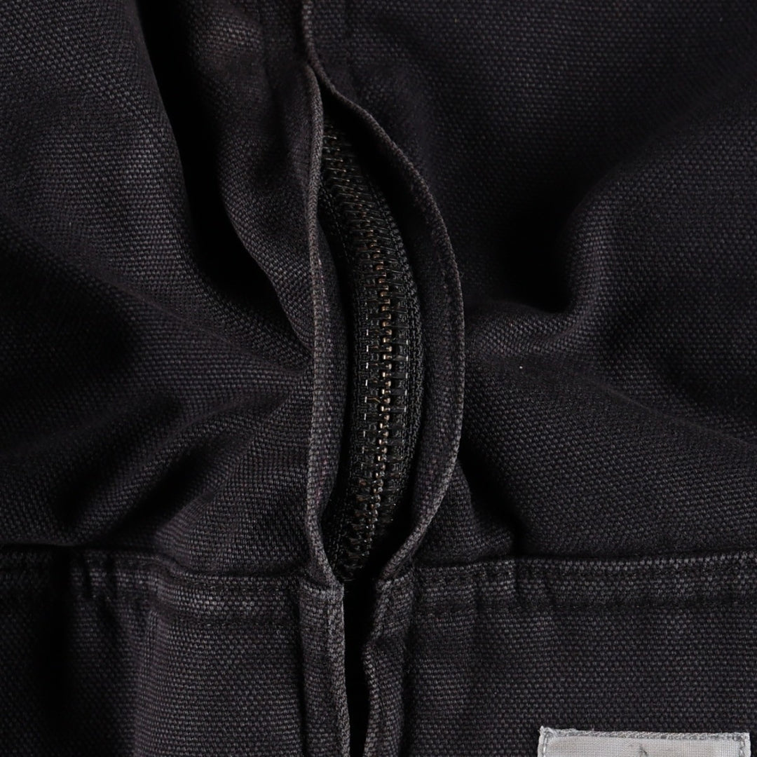 Carhartt WORK IN PROGRESS Work Jacket, Men's Size L (approx.) cotton black type Vintage Second Hand