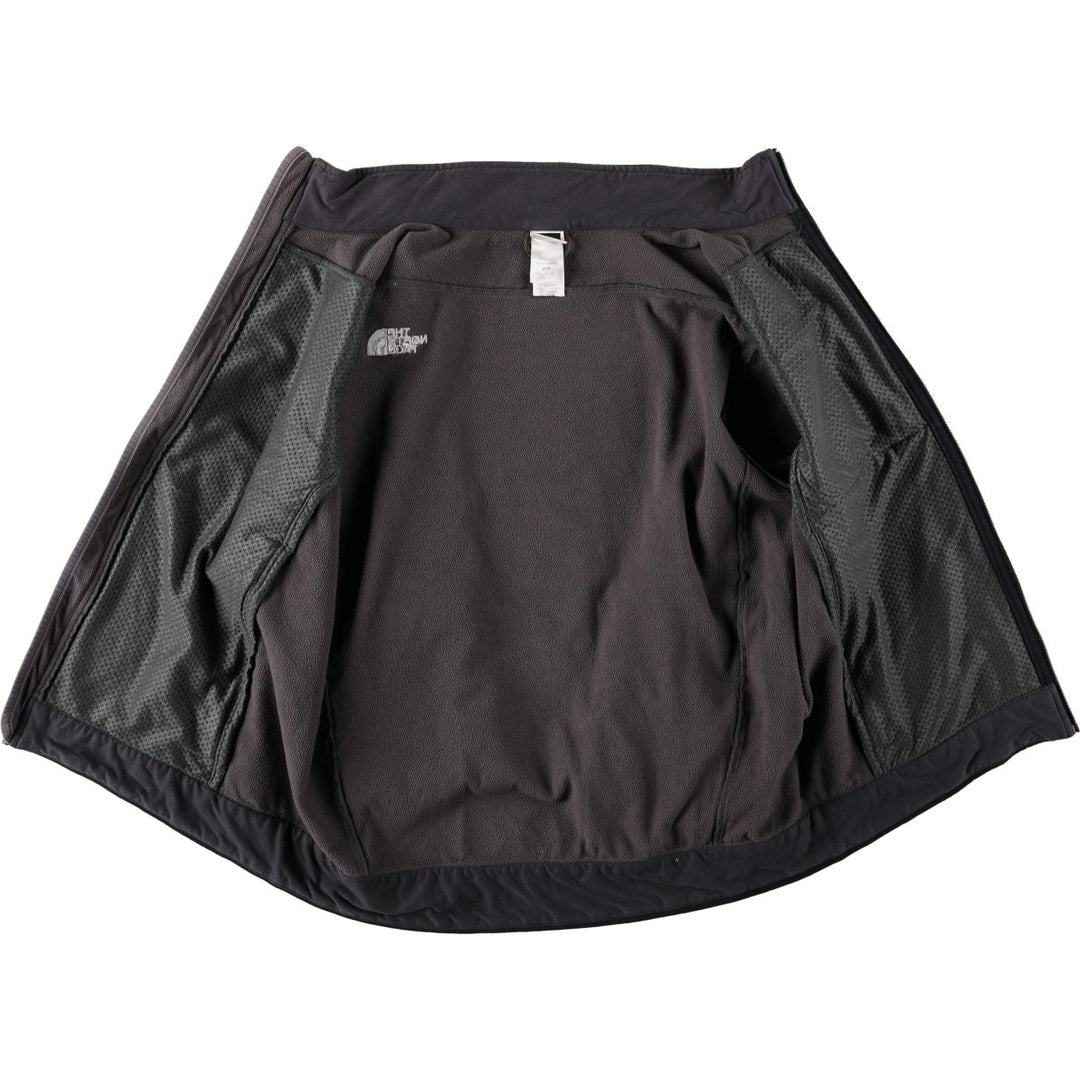 THE NORTH FACE Softshell Jacket, Men's M size polyester black type Vintage Second Hand