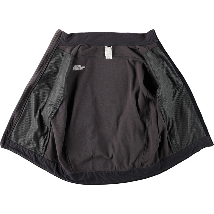 THE NORTH FACE Softshell Jacket, Men's M size polyester black type Vintage Second Hand
